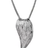 Triangel Anhänger Crease Silber Blatt 29 mm