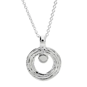 Triangel Anhänger Strandcores Silber Perle 3 mm rund