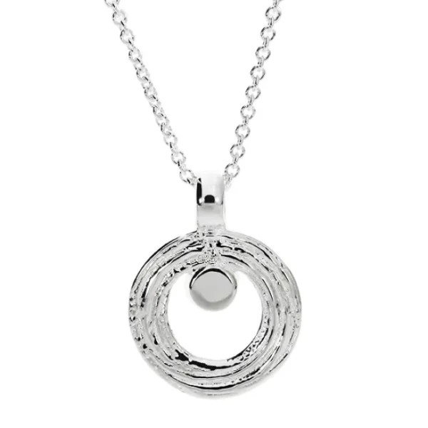 Triangel Anhänger Strandcores Silber Perle 3 mm rund