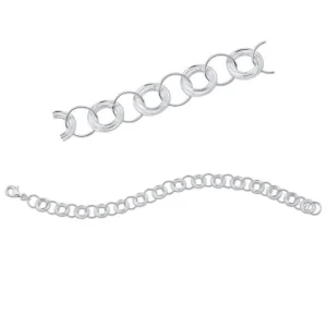 Triangel Armband Silber 925 Crease Kreise