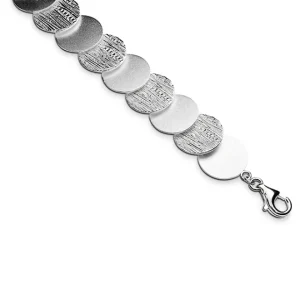 Triangel Armband Strandcore Silber Plättchen 15 mm