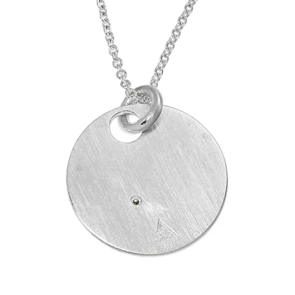 Triangel Sternbild Silber Jungfrau Diamant 0,02ct TWSi